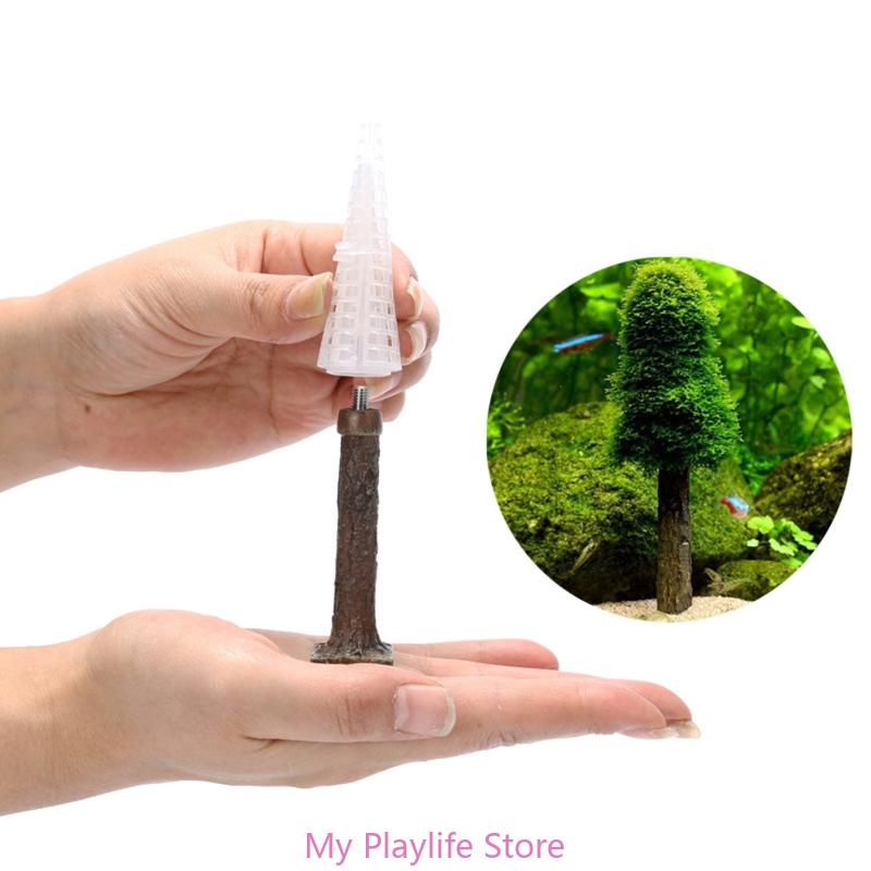 Planted Aquarium Moss - Soporte de plantas para pecera, decoración