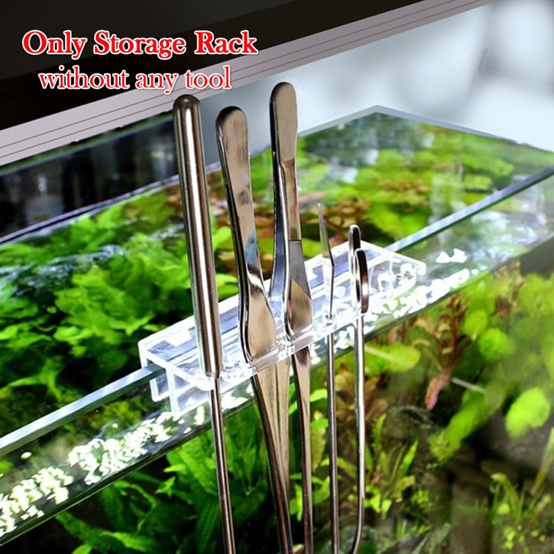 Aquarium Plant Iron - Estante de almacenamiento de herramientas para