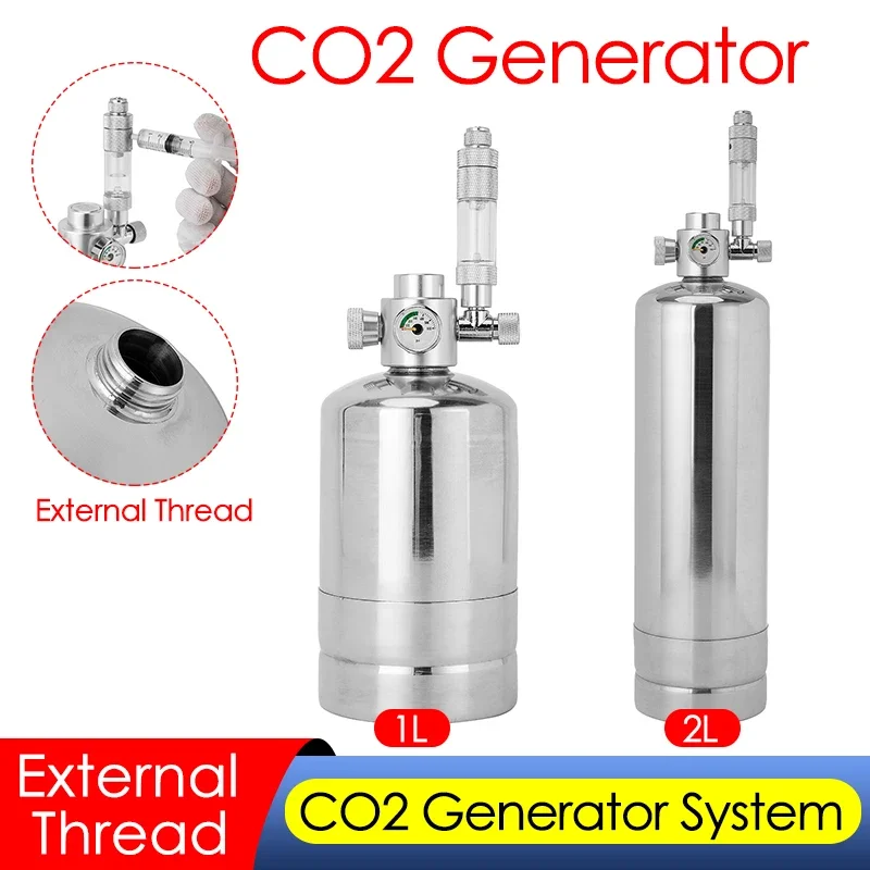 Aquarium Plant No Co2 - Kit de sistema generador de CO2