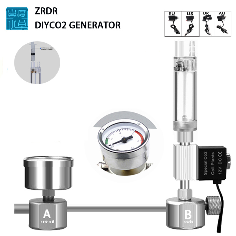 Planted Aquarium Equipment - Kit de sistema generador de Reactor