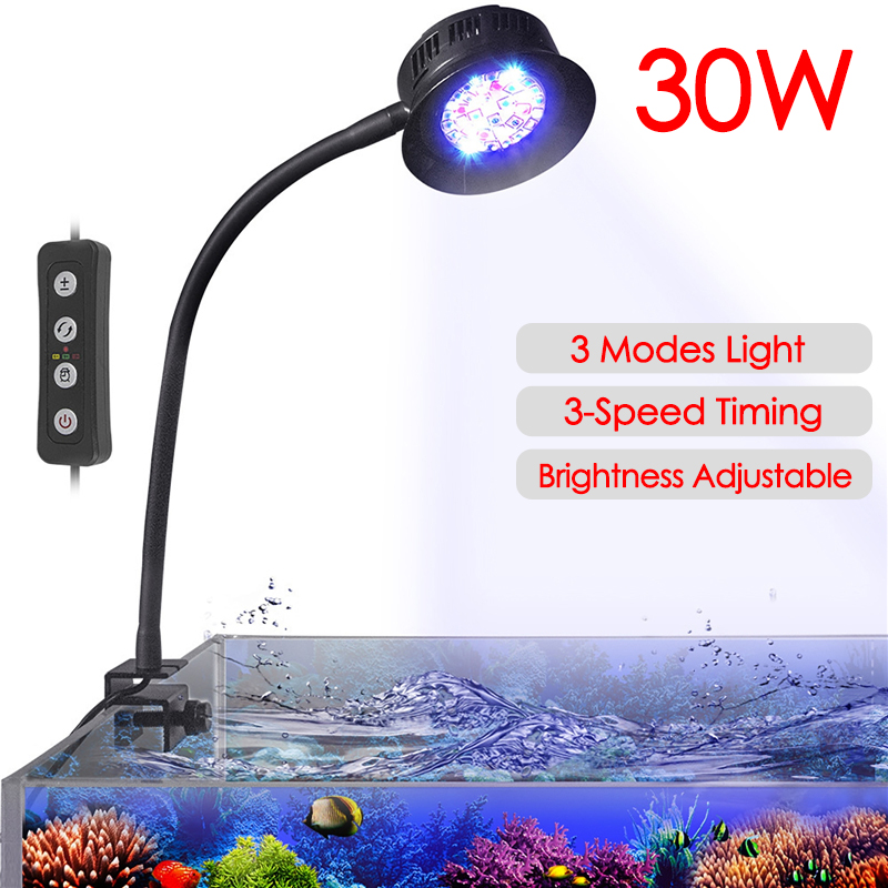 Aquarium Plant Grow Light - 30W acuario pecera agua de mar