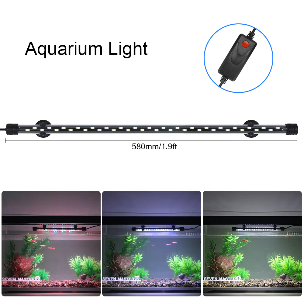 Aquarium Plant Diseases - Luz LED para acuario de 58CM,