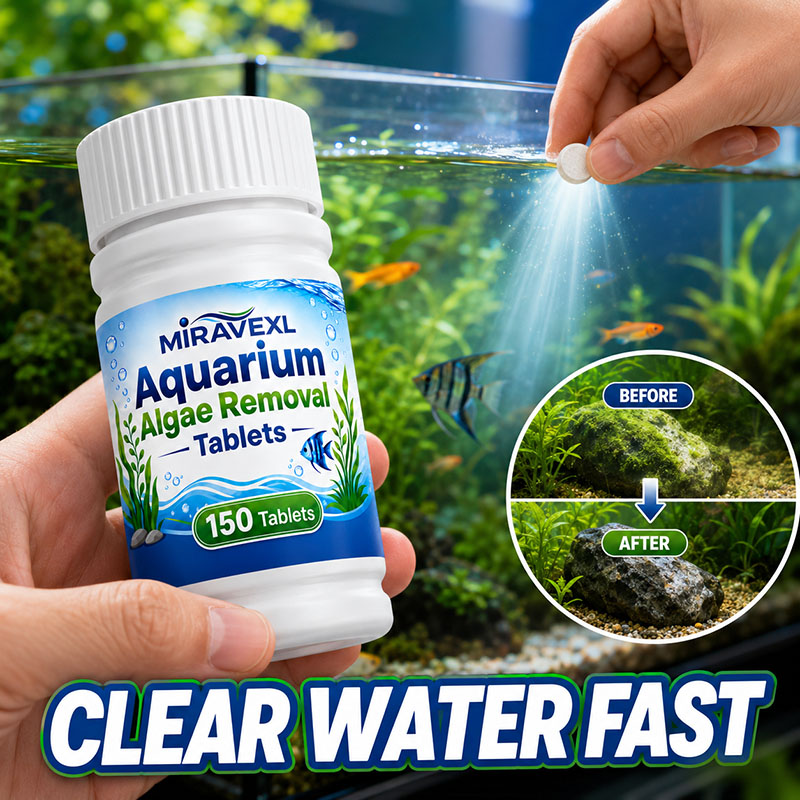 Planted Aquarium Equipment - MIRAVEXL 150 Tabletas para Eliminar Algas