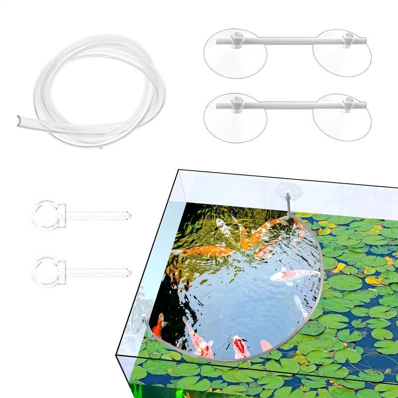 Aquarium Planted Filter - Anillo de alimentación de peces corrales