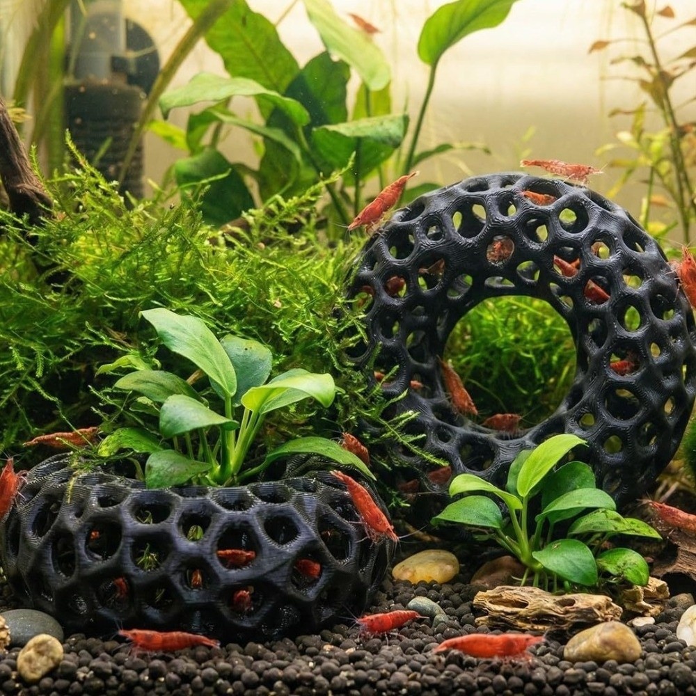 Planted Aquarium Moss - Cueva de Escondite para Peces y