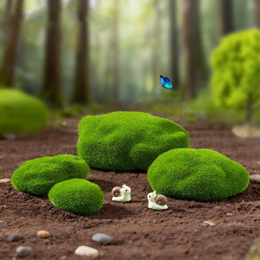 2/4/6/10PCS Rocas de Musgo Art - Planted Aquarium Moss reseña y precio