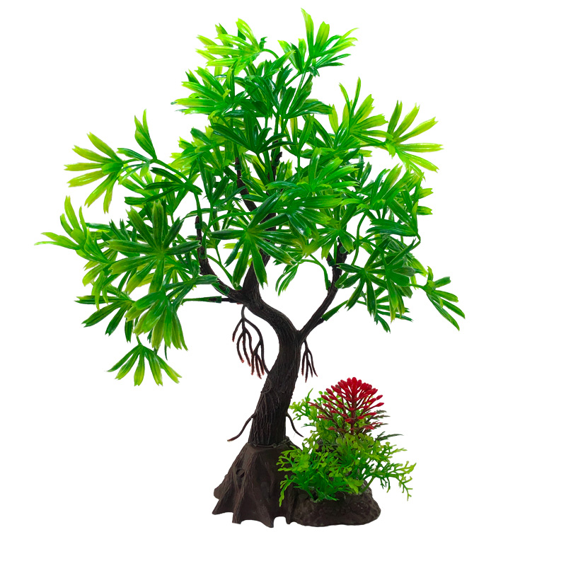 Plantas artificiales para deco - Aquarium Plant Guide reseña y precio