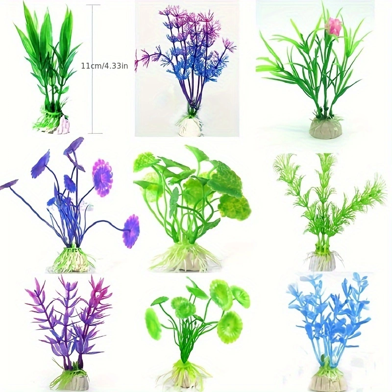 Plantas artificiales de plásti - Aquarium Plant Diseases reseña y precio