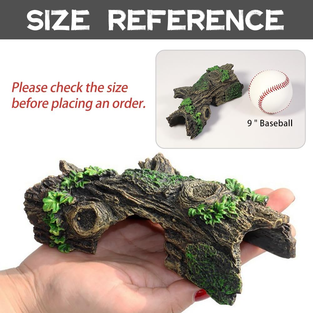 Túnel de árbol hueco para acua - Aquarium Plant Guide reseña y precio