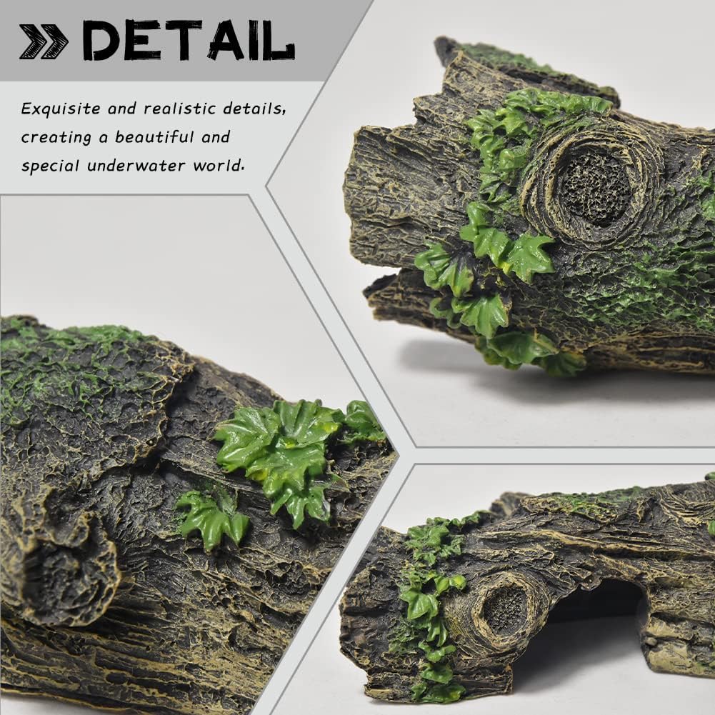 Túnel de árbol hueco para acua - Aquarium Plant Guide reseña y precio