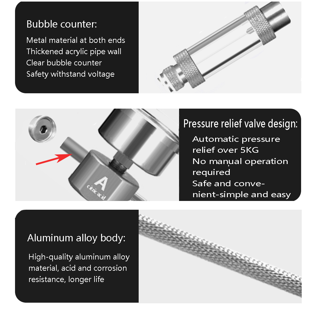 Kit de Sistema Generador de CO - Aquarium Plant No Co2 reseña y precio