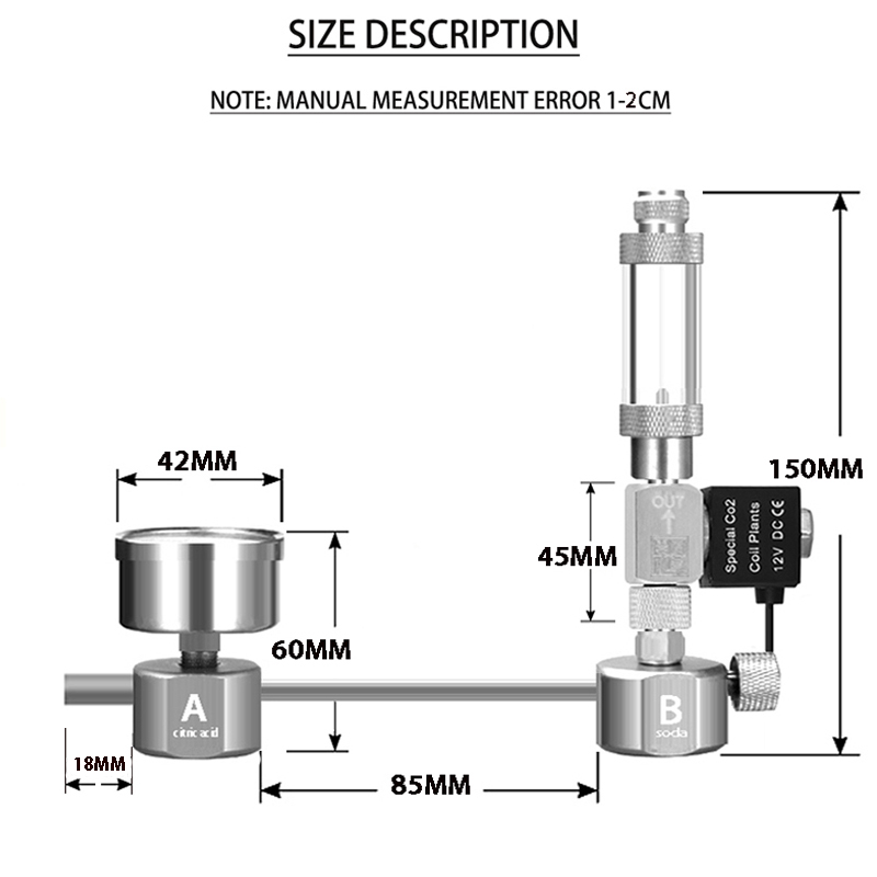 Kit de Sistema Generador de CO - Aquarium Plant No Co2 reseña y precio
