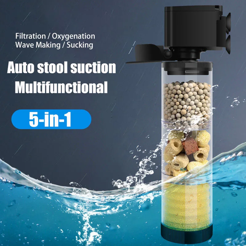 Filtro silencioso de 220V y 50 - Aquarium Planted Filter reseña y precio