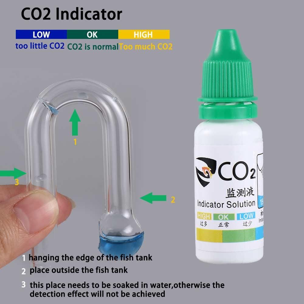 Monitor de CO2 de Larga Duraci - Aquarium Plant No Co2 reseña y precio