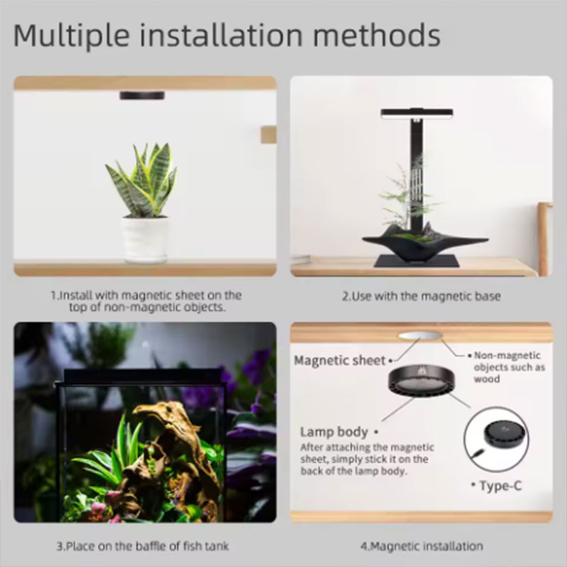 Lámpara de Cultivo para Planta - Aquarium Plant Grow Light reseña y precio