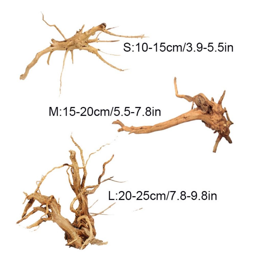 Decoración de tronco de árbol  - Aquarium Plant Guide reseña y precio