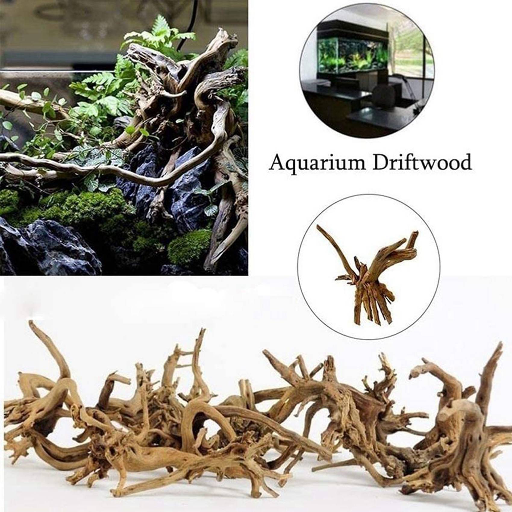 Gran oferta, Mini madera flota - Aquarium Plant Guide reseña y precio