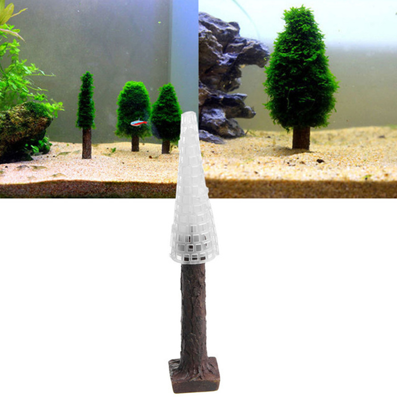 Tanque de acuario, decoración  - Planted Aquarium Moss reseña y precio
