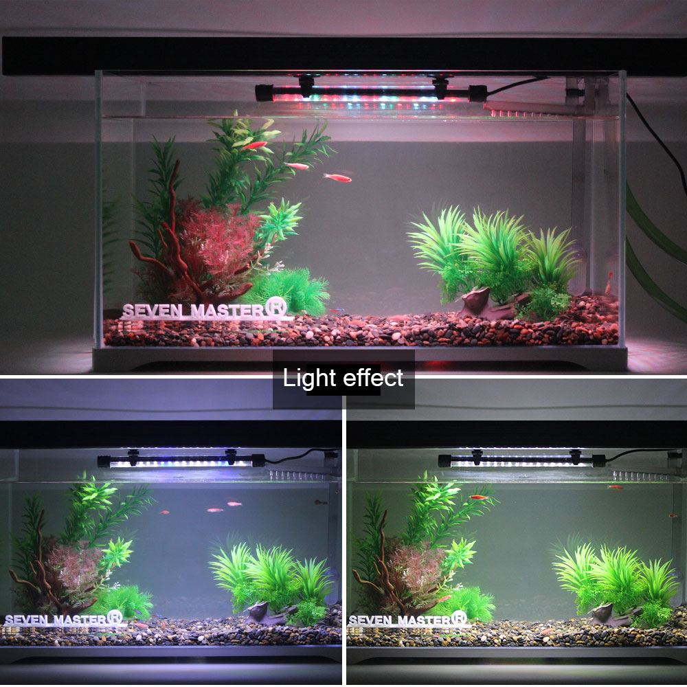 Luz LED para acuario, lámpara  - Aquarium Plant Diseases reseña y precio