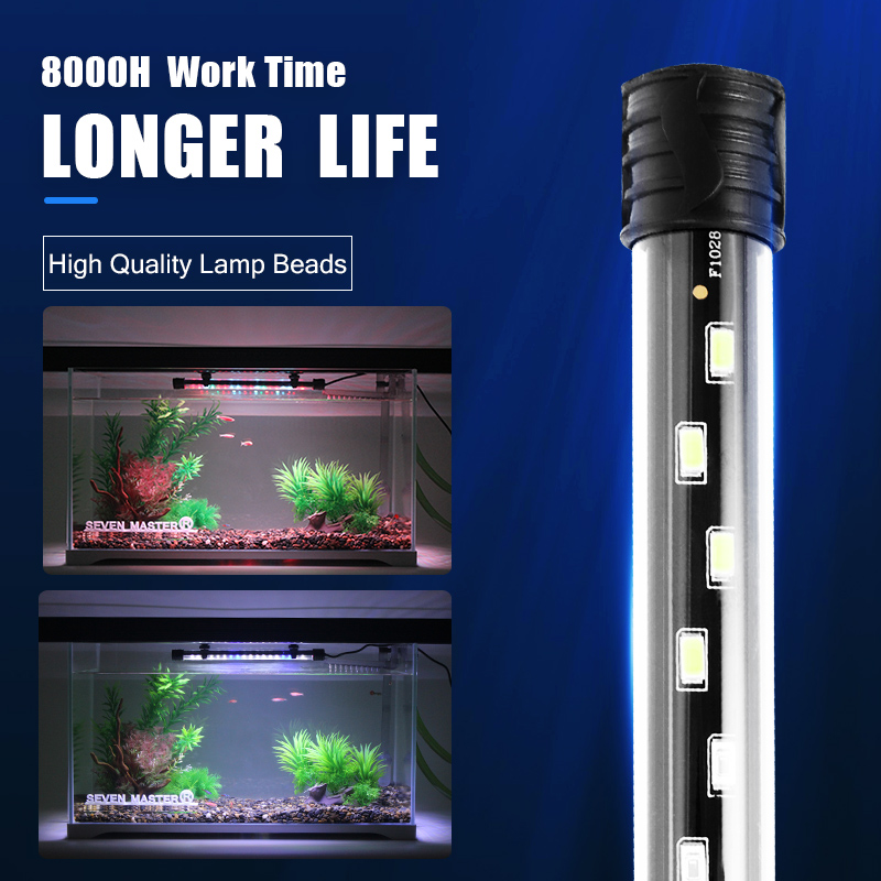 Luz LED para acuario, lámpara  - Aquarium Plant Diseases reseña y precio