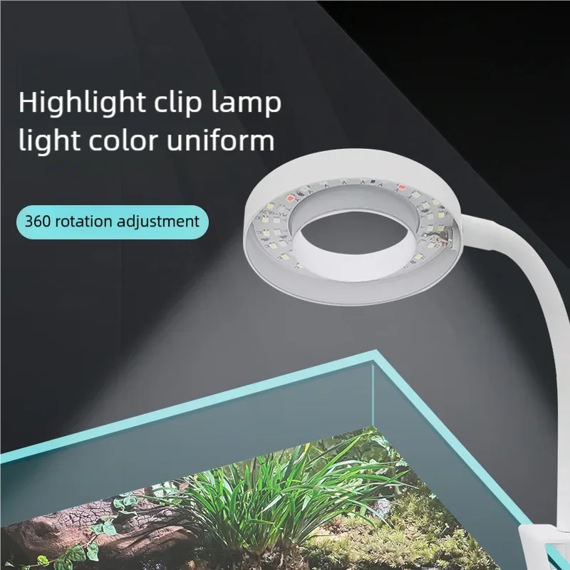 Lámpara LED de 3W con Clip par - Aquarium Plant Grow Light reseña y precio