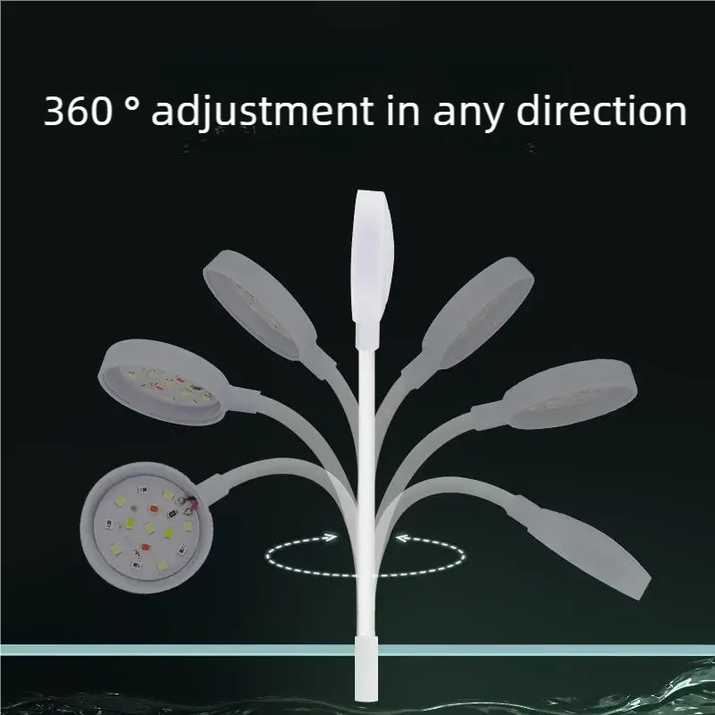 Lámpara LED de 3W con Clip par - Aquarium Plant Grow Light reseña y precio