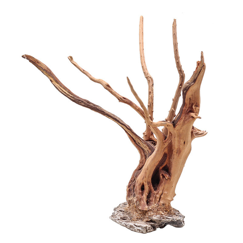 Adornos de madera para paisaji - Aquarium Plant Guide reseña y precio