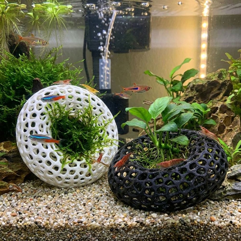 Cueva de Escondite para Peces  - Planted Aquarium Moss reseña y precio